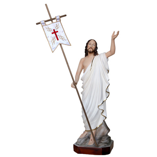 Statua gesù risorto in - di,