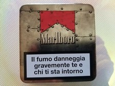 MARLBORO-GRIGIO LIMITED EDITION Vuota custodia in Latta Rosso 20S.da collezione 