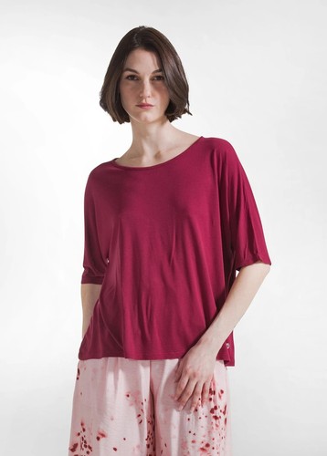 Shirt viscosa deha donna - t-shirt,