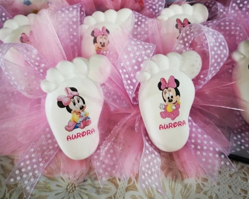 Bomboniera nascita minnie - nascita,
