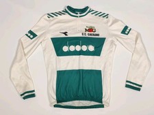 Vintage ciclismo Maglia  jersey Cycling Bici Bike XL Diadora  MG Caerano Long 