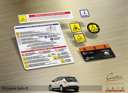 Kit adesivi lancia delta iii - lancia,