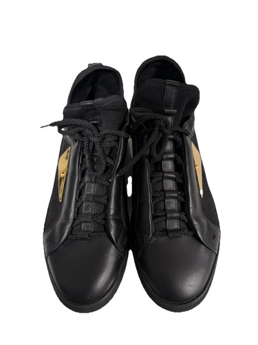 Sneakers fendi uomo pelle nera - fendi,