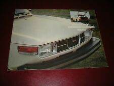 SAAB SCANIA BROCHURE SAAB 99 L COMBI COUPE' 1975 COME DA FOTO -OTTIME CONDIZIONI