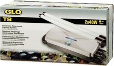 Hagen Glo Twin Starter 2 x 40w T8 Luce Elettronica Acquario Pesci Serbatoio Regolatore