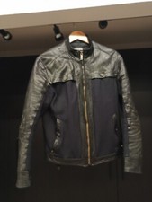 Giacca in pelle Dirk Bikkembergs