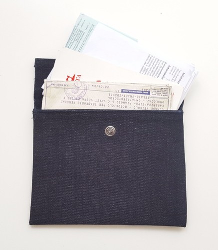 Portadocumenti auto moto jeans - moto,