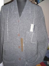 CHEVIGNON GIRL - GIACCA DONNA LANA COTTA -VINTAGE - TAGLIA  L