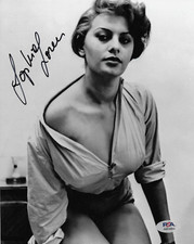 SOPHIA LOREN Signed