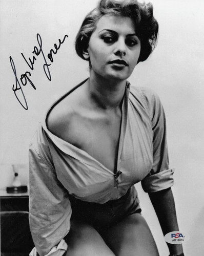 Sophia loren foto firmata - sophia,