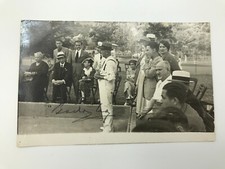 Autografo PIETRO BADOGLIO (†1956)-Maresciallo Italia-Mussolini-Foto-Cartolina Privata