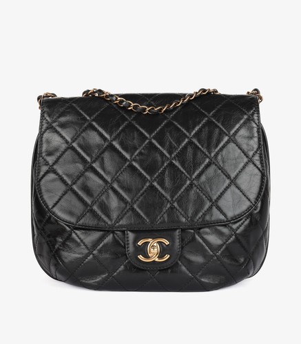 Chanel nero trapuntato - , pelle