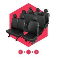 Rivestimenti Sedili per Fiat Ducato II (94-06) 9 Sedili Set Coprisedili Auto