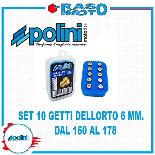 Kit getti massimo polini 6 - kit, 10