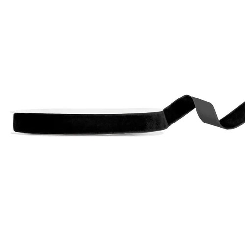 Nastro velluto nero mm x - in,