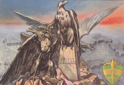 Fascismo guardia alla - -,