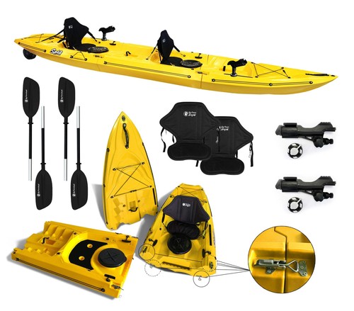 Kayak componibile split - split, 2