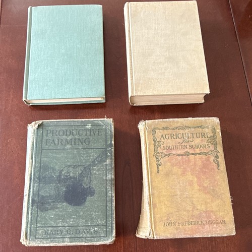 Curated vintage farm books - vintage,