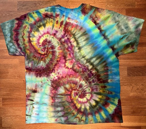 Tie dye shirt uomo - tie,