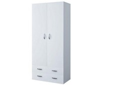 ARMADIO A 2 ANTE CON CASSETTI