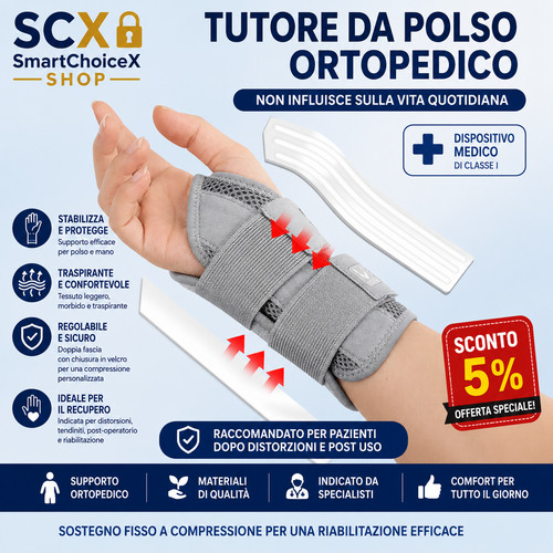 Polsiera ortopedica per tunnel - per,