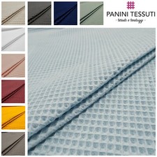 TESSUTO NIDO D'APE 100% Cotone assorbente A METRO ACCAPPATOIO ASCIUGAMANO H150cm