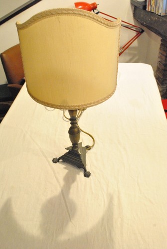 Lampada ottone brunito - lampada,