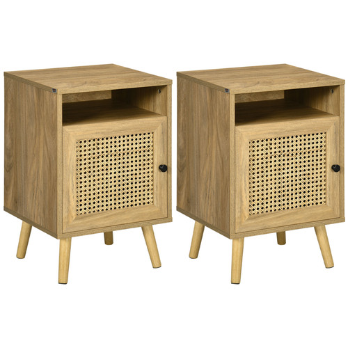 Homcom comodino in - comodino,