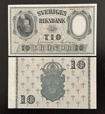 Svezia corone 1942 unc - svezia,