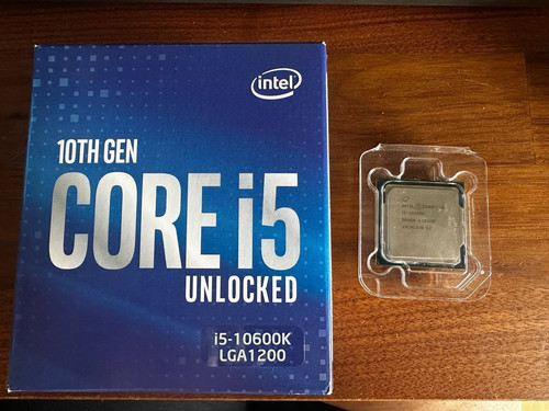Intel core 10600k - core, i5-10600k