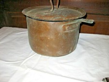 Antica pentola in rame - pentola- porta piante - vaso