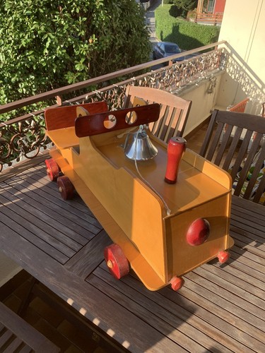 Trenino legno vintage anni - vintage,