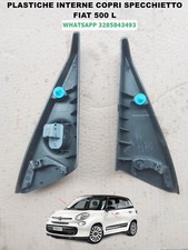Plastiche interne copri specchietto Fiat 500 L coperchi specchio laterale cover