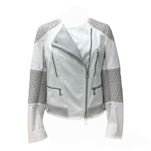 Belstaff giacca bianco inserti - bianco,