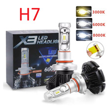 KIT 2 LAMPADINE LED X3-H7 FARI