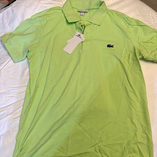 Polo lacoste uomo verde - polo,