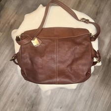 Vera Pelle Brown Leather Bag