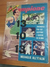 LE MEDAGLIE ITALIANE ALLE OLIMPIADI DI ROMA DEL 1960 - FASCICOLO DEL CAMPIONE