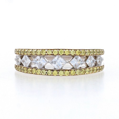 Fascia argento sterling con - argento,