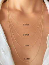 Collana maglia minimalista