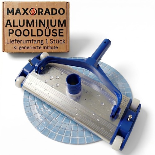 Aspiratore piscina alluminio