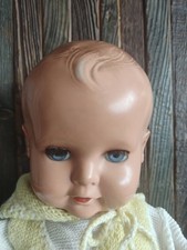 BAMBOLA MARCA TARTARUGA 50 CM  50/60 TORTULON VINTAGE Gialla