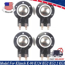 4PCS Diaframma in titanio per tweeter Klipsch KG4 KG4,2 KG4,5 KG5,5 KG 3,2 KG 3,5