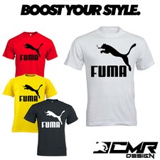 T-Shirt Maglietta Fuma Tshirt Divertente Puma Idea Regalo Cotone Uomo Donna