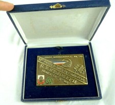 CICLISMO TROFEO BICI DA CORSA TARGA BICICLETTA MONZA MILANO GIRO LOMBARDIA 1990