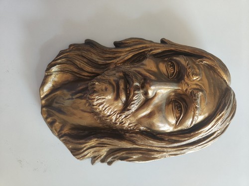 Volto gesù ottone - di,