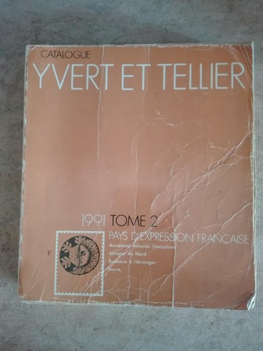 Catalogo yvert tellier - et, 1991