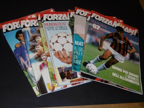 Rivista forza milan - forza, annata