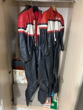 Tute moto Dainese vintage anni 80 tg 44 È Tg48 Divisibile Cerniera