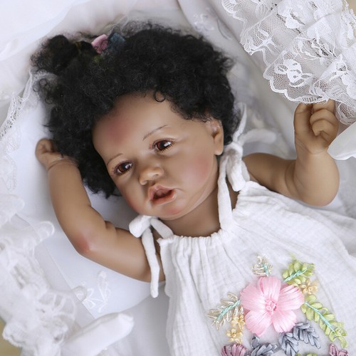 Gift black bebe reborn - 22",